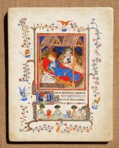 NATIVITÉ, d'après les Très belles heures de Jean de France, Duc de Berry - France - vers 1400