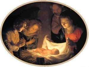 Nativité - Gerrit Van Honthorst - XVIe siècle