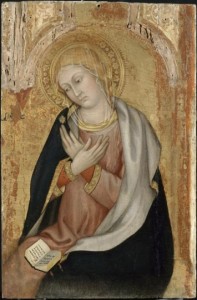 la Vierge de l'Annonciation Taddeo di Bartolo (1363 -1422)